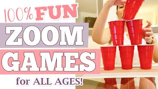 FUN ZOOM Party Game Ideas For All Ages | Fun Virtual Happy Hour Games For Everyone