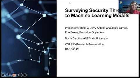 CST 750 Final Research Presentation Video