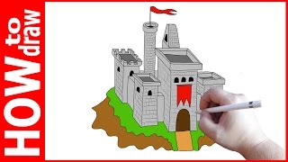 How to draw castle, Как нарисовать замок(INSTAGRAM: https://www.instagram.com/dmitrysyrman/ Я в ВКОНТАКТЕ: http://vk.com/syrman_d Группа в ВКОНТАКТЕ: http://vk.com/public59608073 I'm on ..., 2016-12-05T05:58:43.000Z)