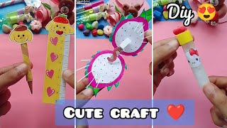 How to make😍 cute diy paper craft #papercraft #diy #crafts #craftideas