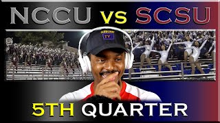 SCSU vs NCCU 5th Quarter Battle | Steven Holiday Band Critic (2025 Reaction)