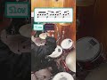 Single Stroke | Drum Fill #drums #drumlessons #drummer #drum #shorts