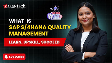 What is SAP S/4HANA Quality Management | ZaranTech