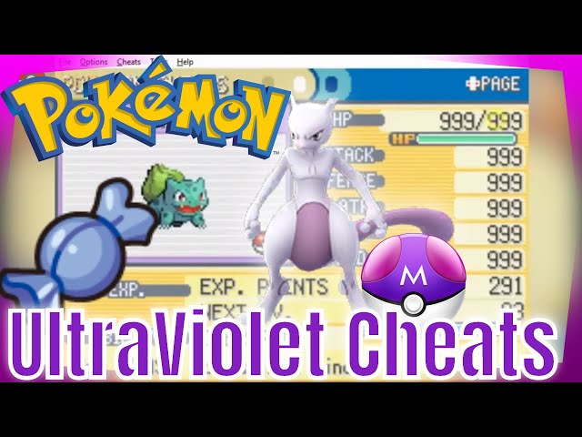 All Pokemon Ultra Violet Cheats (Complete List)