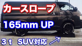 【ハイエース】Amazonでカースロープを購入したので試してみた