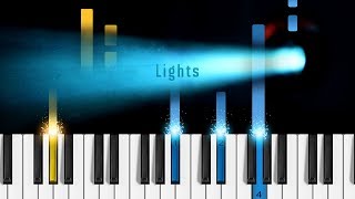 BTS - 'Lights' - Piano Tutorial / Piano Cover chords