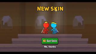 Game Play Red and Blue Stickman 2 - Level 3/5 screenshot 5