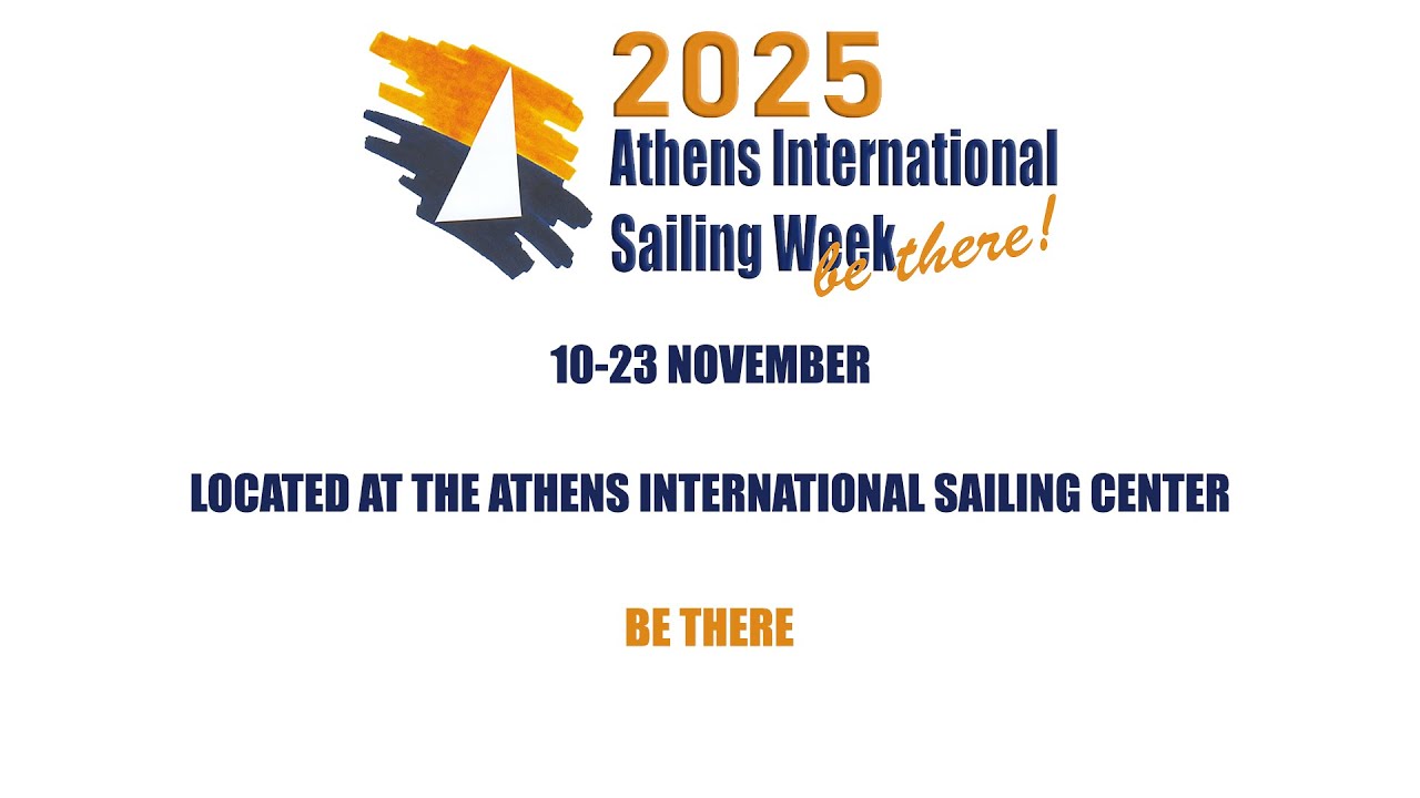 ⁣34th Athens International Sailing Week Promo