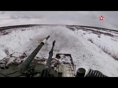 Head-on fight and through-attacks: T-72B3 crews repulsed an "enemy" offensive in the Moscow