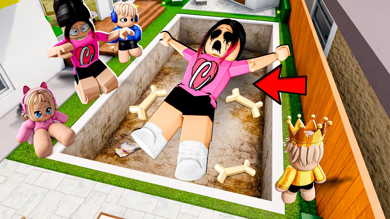 Nós Encontramos ISTO ENTERRADO no NOSSO QUINTAL.. (Brookhaven)