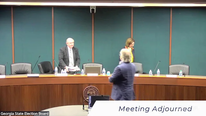 State Election Board Meeting:  November 12, 2025