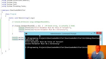 C# Checking Argument Count