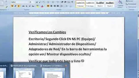 Reparar los Adaptadores de Red (6to4, Tunelización Teredo, ISATAP, etc)