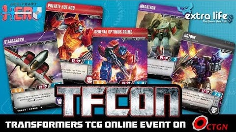Conversion Conversations: TFcon Online Extra Life Transformers TCG Charity Event!