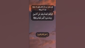 سورة الزخرف الآية ٣٤ الى ٣٨ بصوت الشيخ محمد صديق المنشاوي