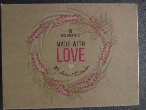 DIY Advent Calendar Made with Love - essence