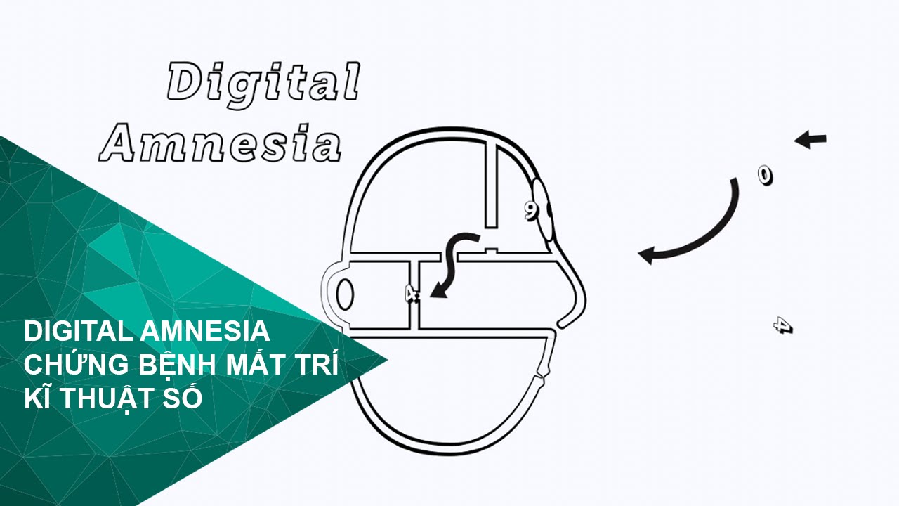 Digital Amnesia - Chứng bệnh mất trí kĩ thuật số nguy hiểm