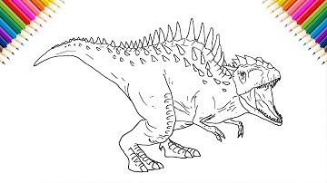 How to DRaw Megalosaurus Level 40 | Jurassic World: The Game