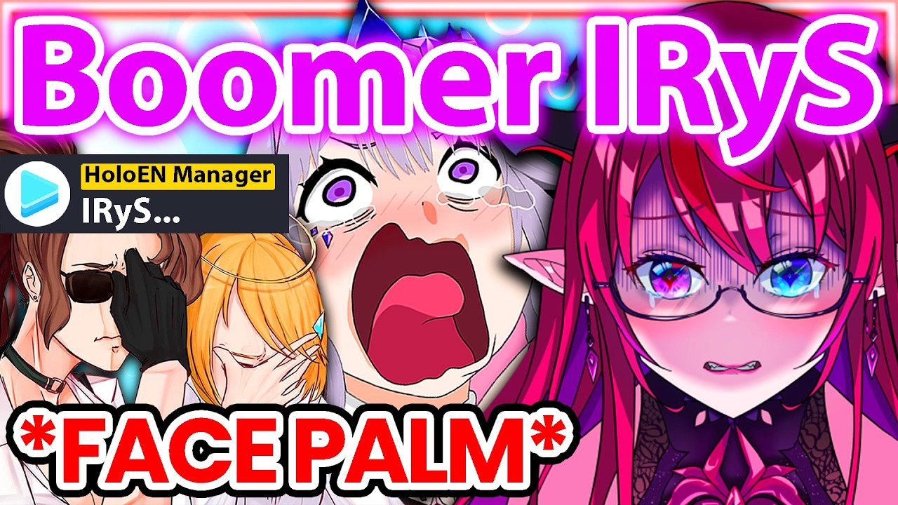 Biboo and Everyone LOST IT at How Boomer IRyS Is 【Hololive】