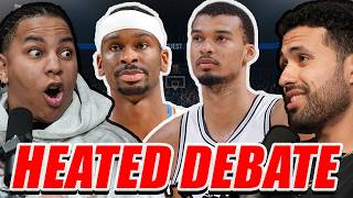 Victor Wembanyama vs SGA BITW Debate Gets HEATED