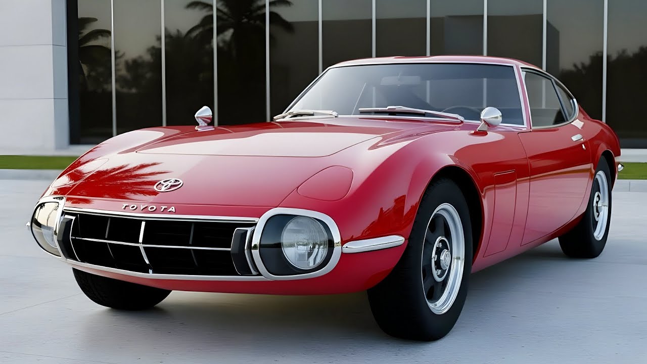 The 2026 Toyota 2000 GT Is Back… And It's Absolutely Stunning