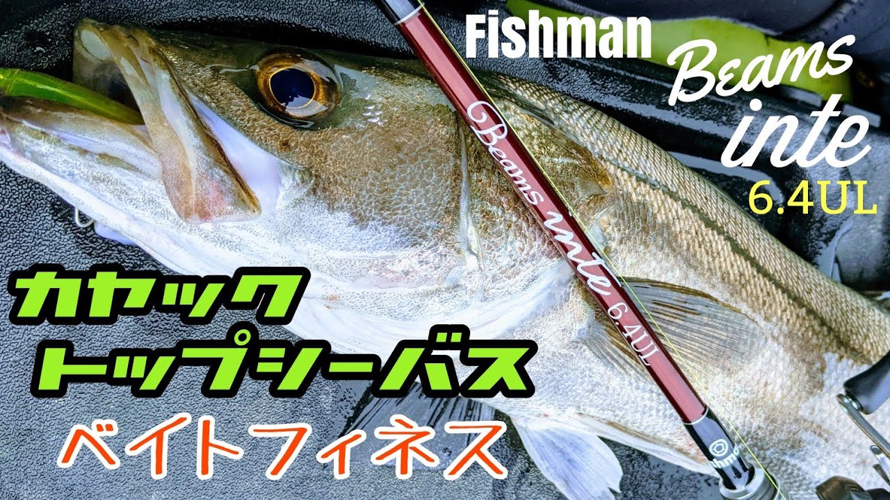【Fishman】フィッシュマン　ビームス　インテ6.4UL　カヤック　ベイトフィネス　トップシーバス