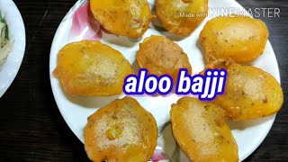 Aloo Bajji Recipe in Telugu || Perfect Crunchy Potato bonda making by nithyas kitchen