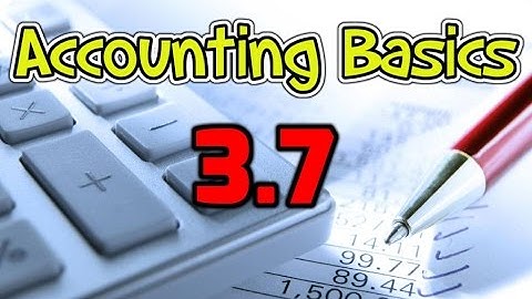 Accounting Basics 3.7: Closing Journal Entries