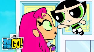 The Teen Titans Meet the Powerpuff Girls! | Cartoon Network Resimi
