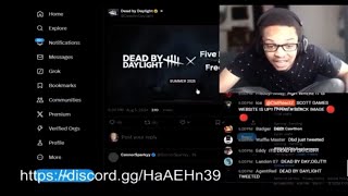 Dead by Daylight x Five Nights at Freddy's REACTION