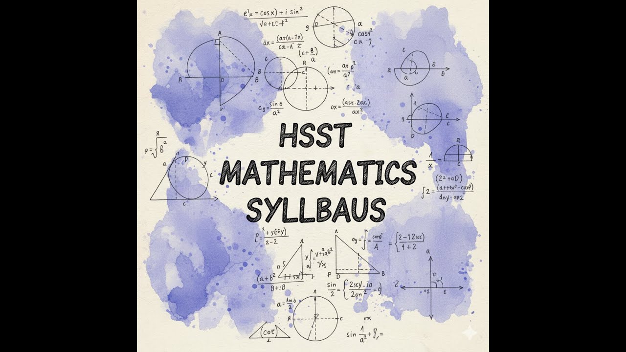 HSST Mathematics | Syllabus | Kerala PSC