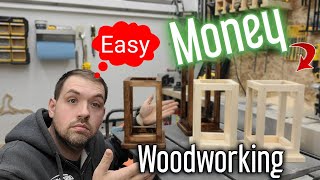 Easy Way To Make Money Woodworking \/\/ Wooden Lanterns