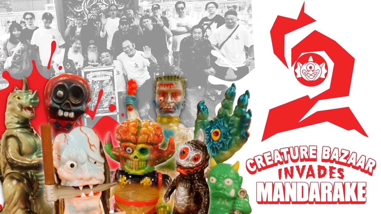 Creature Bazaar Invades Mandarake Modern Vintage Sofubi and Toy