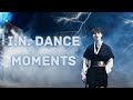 In dance moments