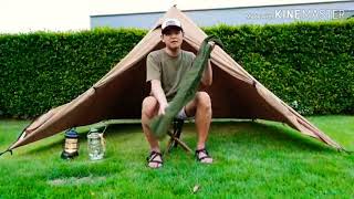 #เสาตะเกียง IRON CAMP Pole ask Lantern NEWGEN
