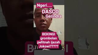 Ngeri....Dasco BEKINGI isu ijazah Jokowi?????