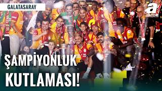 Galatasaray 26. Şampiyonluğunu Kutluyor İşte O Havai Fişek Gösterisi