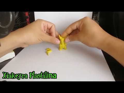 making pikachu in clay