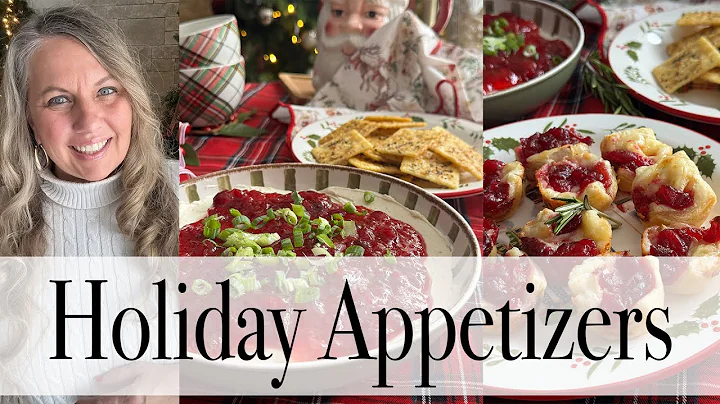 🎄5 Easy Christmas Appetizers Everyone Loves