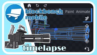 Machine Gun Modeling Full Timelapse  [Block bench]..