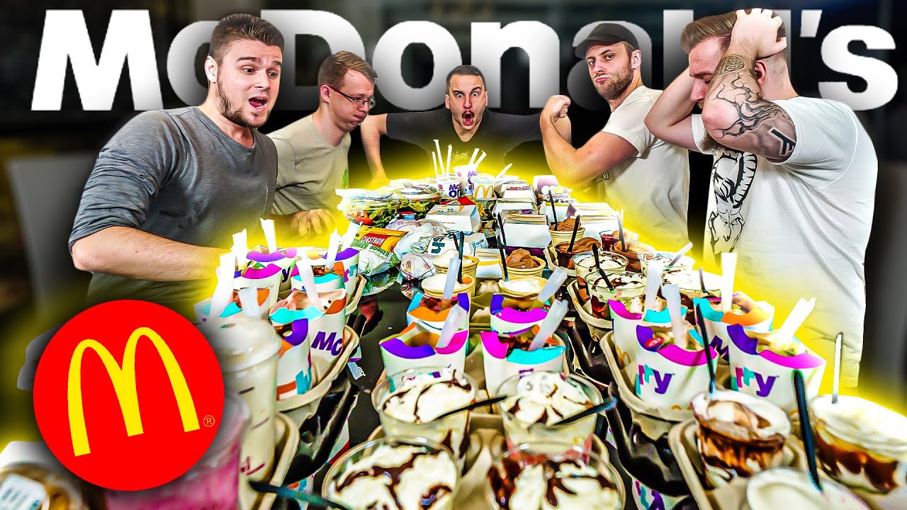 Zjedliśmy WSZYSTKO Z MCDONALD'S!
