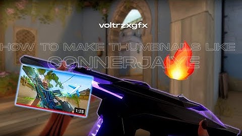 How To Make Thumbnails like Connorjaiye with Photoshop!