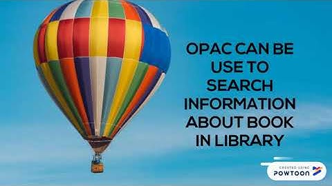 HOW TO USE OPAC