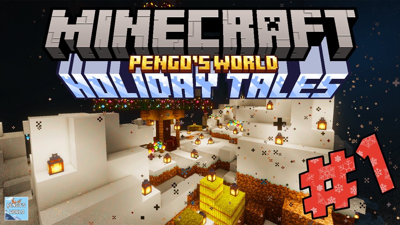 Pengo's World - Minecraft Holiday Tales (#1): A Christmas Village!