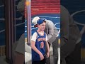 Young fan meets Knicks' Jalen Brunson at "CBS Mornings" #shorts