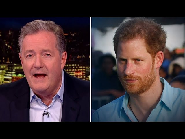 An INSULT! Piers Morgan BLASTS Prince Harry Amid Claims He Wants To 'Serve' Royal Family class=