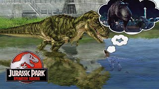 JPOG : T-Rex VS Velociraptor Staredown