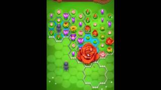 Blossom Blast Saga Level 407 - NO BOOSTERS screenshot 4