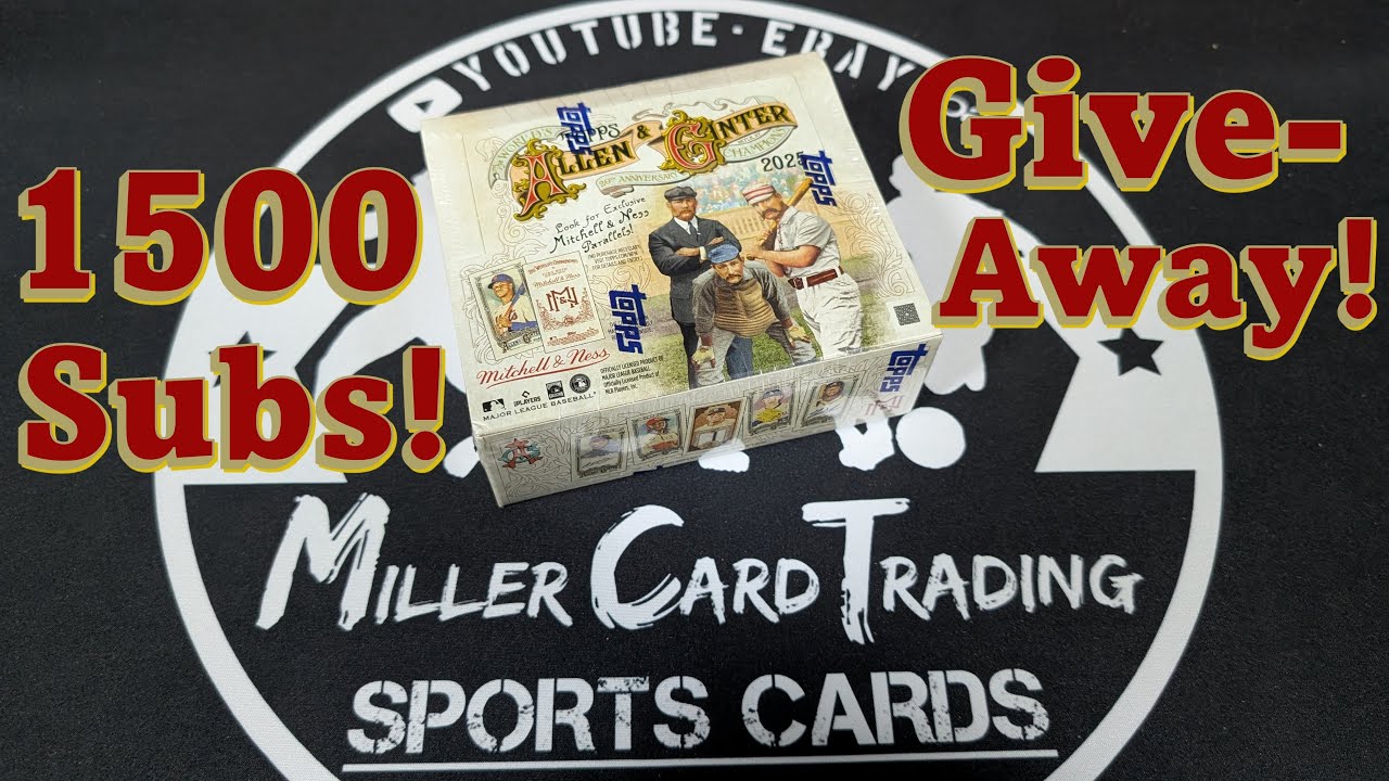 Открытие Topps Allen & Ginter Mitchell & Ness в 2025 году | Розыгрыш призов для 1500 подписчиков!
