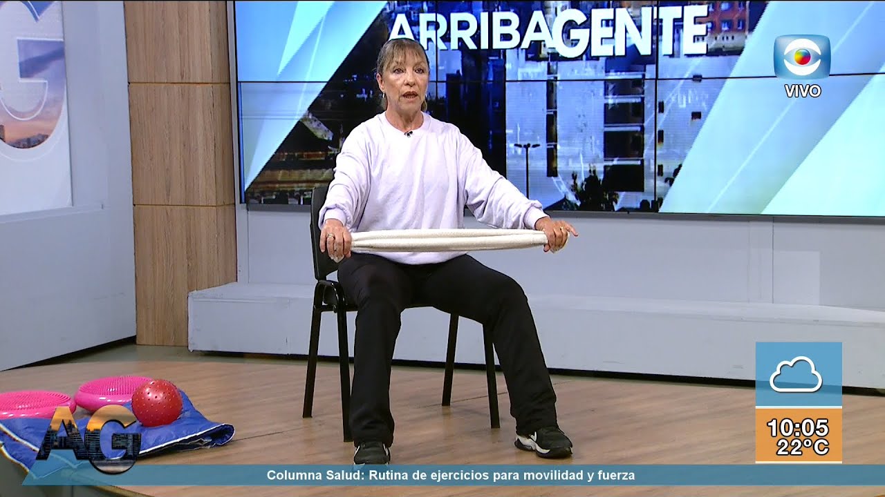 Columna de Salud- Rutina de ejercicios para movilidad y fuerza - YouTube
